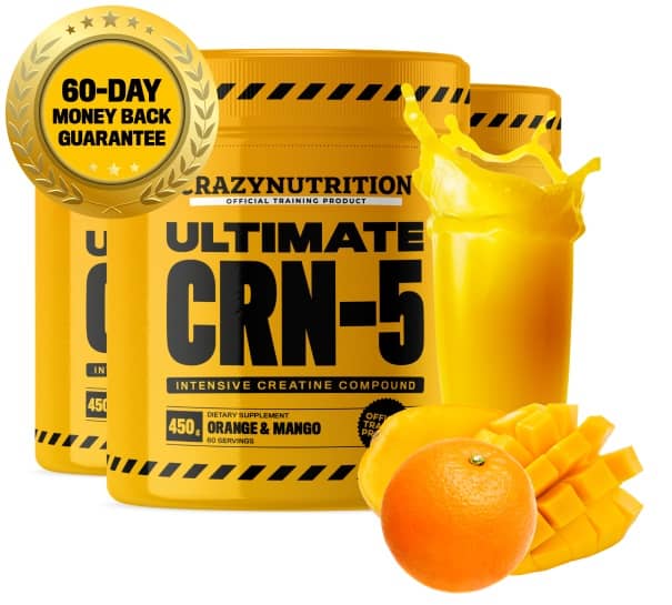 Crazy Nutrition Ultimate CRN-5 creatine supplement