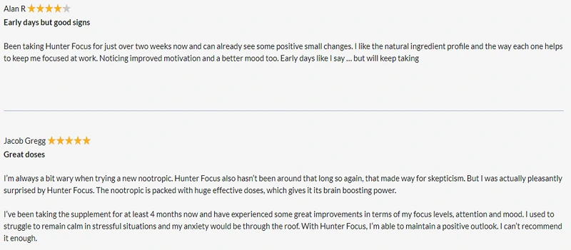 Hunter Focus reviews